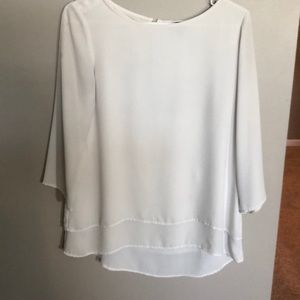 Cream colored blouse